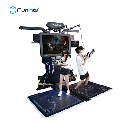 Multiplayer 9D Virtual Reality Simulator FPS VR Walker Game Shooter Machine