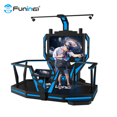 1 gracz VR Space Simulator Walking Platform 9D Virtual Reality Game Machine