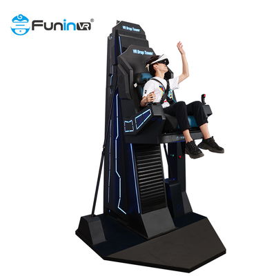 Rozrywka Mały 360-stopniowy symulator lotu VR Drop Tower Flying Games