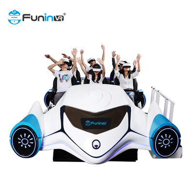 360 Roller Coaster 9D VR Simulator 6 miejsc Motion Chair Virtual Reality Equipment