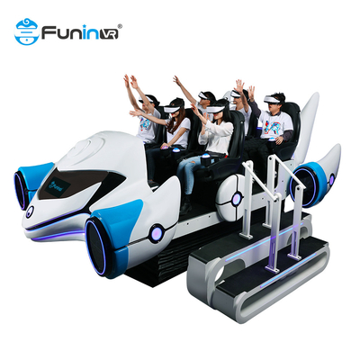 360 Roller Coaster 9D VR Simulator 6 miejsc Motion Chair Virtual Reality Equipment