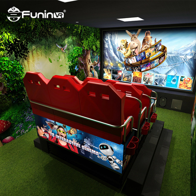 Ekran 3D Indoor Commercial 5D Simulator Sprzęt kinowy do parku rozrywki