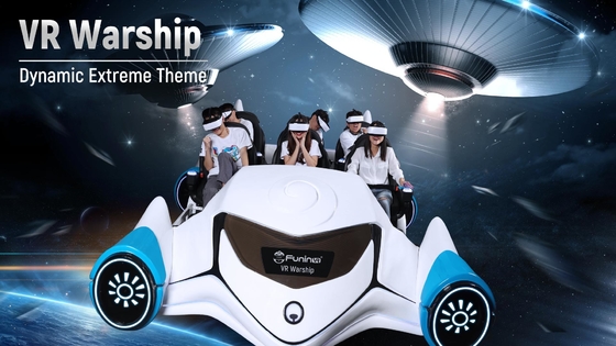 6 graczy VR Warship Trampoline Park Poznaj ekscytujący park rozrywki Virtual Reality Arcade