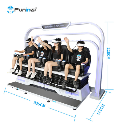 Realistyczne efekty wiatru / temperatury w kinach 9D VR Dynamic Seats DeepoonE3 okulary VR