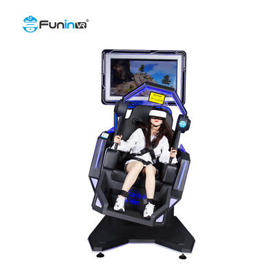 Multiplayer 9D VR Simulator z dynamicznym ekstremalnym tematem 360 stopni rotacji Joystick Control