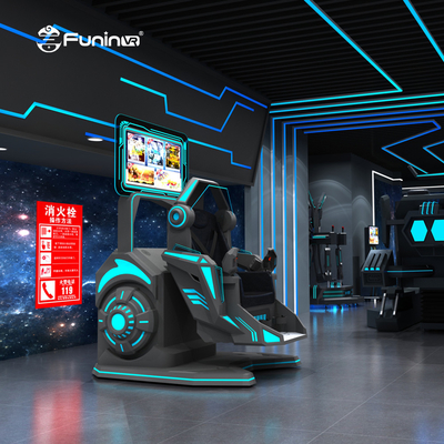 Multiplayer Adventure Park 9D VR Simulator z VR Headset Metal Platform AC220V Power