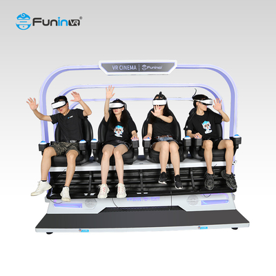 360° Motion HD Visual Realistic Wind 9D VR Cinema z interaktywną rozgrywką i różnorodnością treści