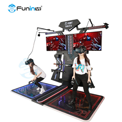 Multiplayer Metal Stand Up Flight VR Simulator Doskonałe połączenie szybkości ruchu Realistyczny lot i multiplayer