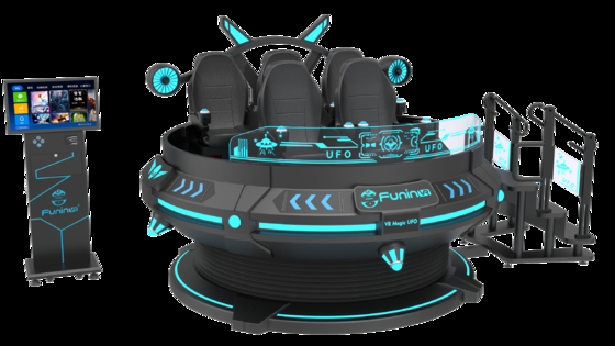 Ulepsz swój biznes rozrywkowy dzięki 6-miejscowemu kinu VR 9D VR Voltage 220V/2.4KW oraz komputerowi I5 1650 8G 240G