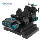 3.8KW 9D Cinema Simulator Virtual Reality Strzelanie VR Game Car With Delicate Action