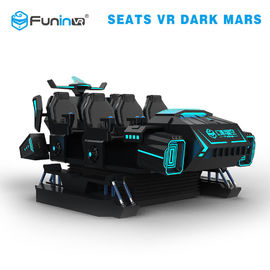 Virtual Reality multiplayer vr dark mars game machine 6 Seats Racing 9d VR Simulator