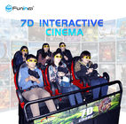 220 V 8,0 kW 7D Movie Cinema Interactive Full Motion Cinema Seat 5D 12D Hologram Technology