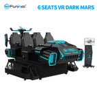 6 miejsc 9D VR Tank Simulator Dark Mars na urządzenia rozrywkowe Kolor czarny