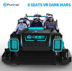 6 miejsc 9D VR Tank Simulator Dark Mars na urządzenia rozrywkowe Kolor czarny