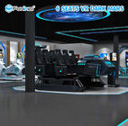 3,8 kW 220 V 9D VR Simulator Roller Coaster 6 miejsc VR Dark Mars