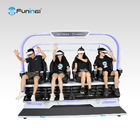 vr racing chair 9D VR Cinema 4 Seats Dynamic Effects 12 miesięcy gwarancji