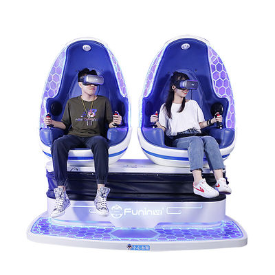 Imponujący symulator gier 9DVr Egg 9D Vr Cinema metal stal