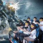 Gry strzelanki VR 7D Cinema Simulator Rider Metal Screen 6/9 miejsc