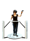 Park rozrywki Wirtualna rzeczywistość Strzelanie na bieżni Walker Simulator VR Walker