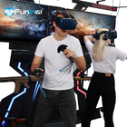 Park rozrywki VR strzelanie vr strzelanie interaktywny sprzęt do gier vr chodząca gra platformowa dla 2 graczy
