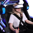 VR Park Virtual Reality Simulation Obciążenie znamionowe 120KG 9D 360 stopni Obrotowy ruch obrotowy Krzesło Vr