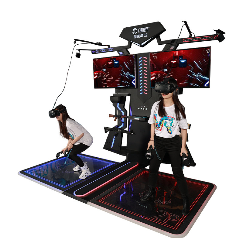 2 graczy VR Theme Park Arcade Game Machine Gry wideo 9d Virtual Reality Zone