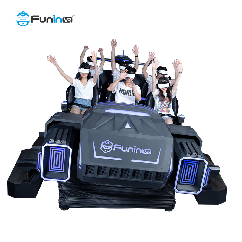 Platforma ruchu 6dof 6 miejsc Projekt statku kosmicznego Vr Simulator 9d Virtual Reality Arcade Machine