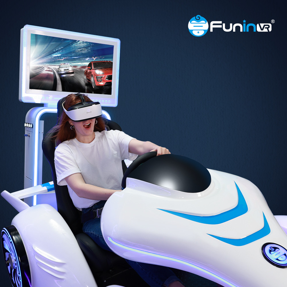 Kino 9D VR Symulator samochodów wyścigowych Nowe automaty zręcznościowe na monety gry online w samochodach wyścigowych