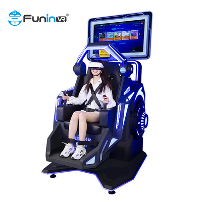 Obrót o 360 stopni 9D VR Simulator Roller Coaster Motion Chair Wyposażenie parku rozrywki