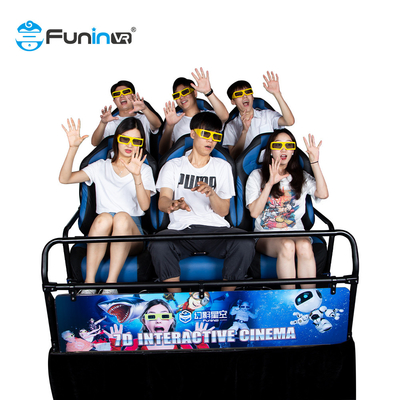 Interactive Motion 7D Cinema On Truck Park rozrywki Games Factory 5d Theatre Rider