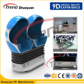12 Effects Digital 9D Action Cinemas Luxury 3 Seat For Shopping Mall