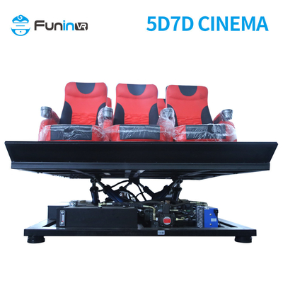 Zindywidualizowany kino 5D z dynamicznymi siedzeniami 5D
