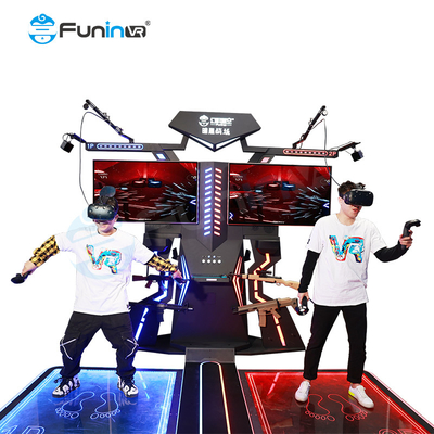 Multiplayer Metal Stand Up Flight VR Simulator Doskonałe połączenie szybkości ruchu Realistyczny lot i multiplayer
