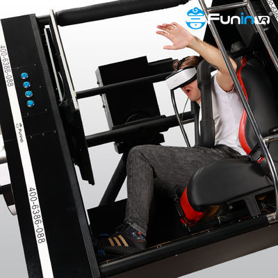 Obrót 720 stopni 9D VR Game Simulator Virtual Reality Roller Coaster do parku rozrywki VR