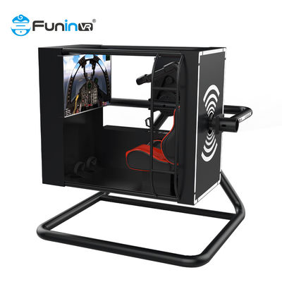 Ekscytujący symulator lotu 720 stopni Kokpit 720 Vr Krzesło Rotation VR Simulator