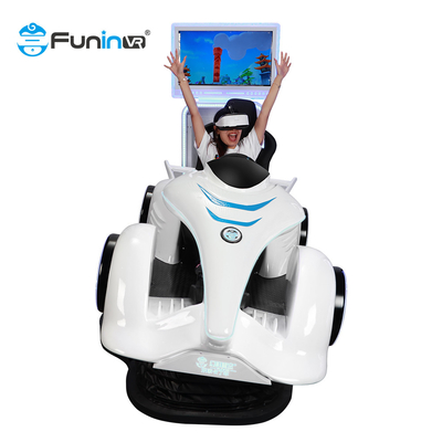 Włókno szklane 220V Racing 9D Symulator wirtualnej rzeczywistości 400kg Vr Arcade Machine