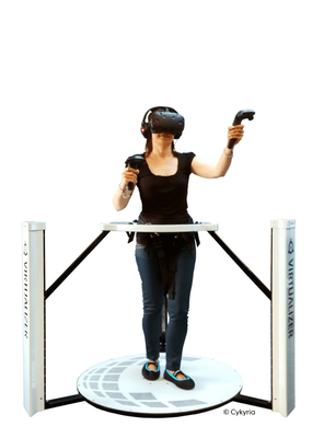 Park rozrywki Wirtualna rzeczywistość Strzelanie na bieżni Walker Simulator VR Walker