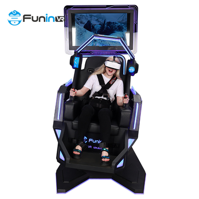 Szalony ekscytujący 360-stopniowy symulator VR Rotation Flight 9D VR Simulator dla Roller Coaster